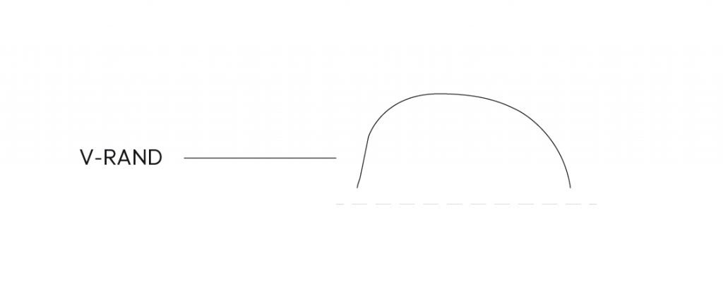 Embouchure de trompette bord V