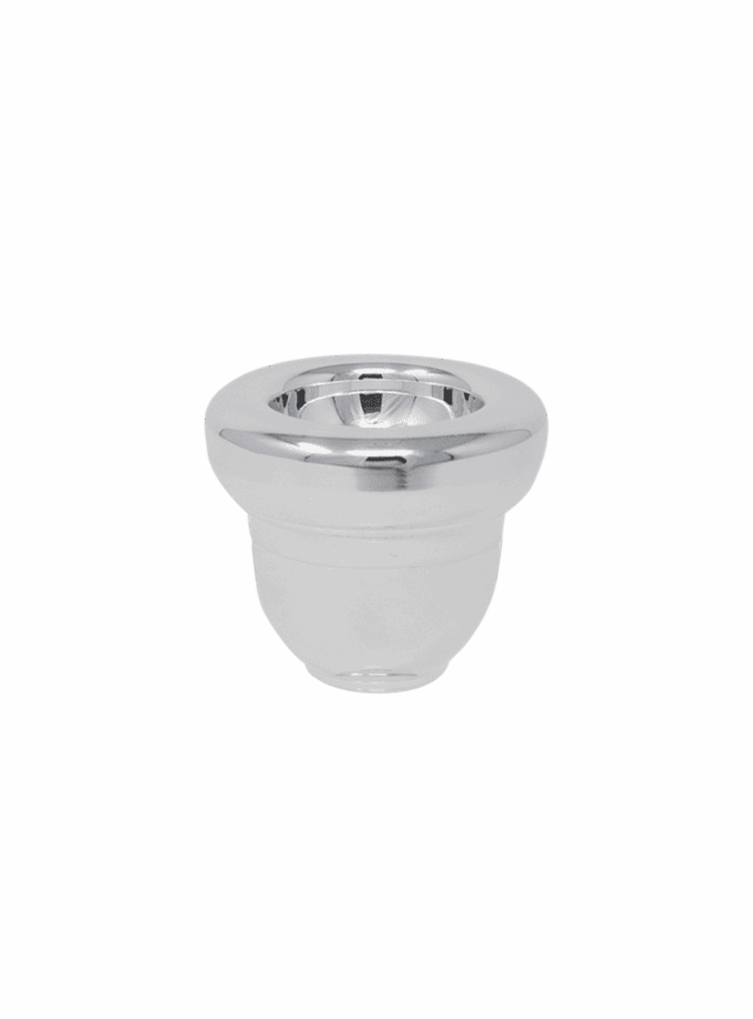 Trompetentop Rand/Kessel - Kombination G2D - versilbert